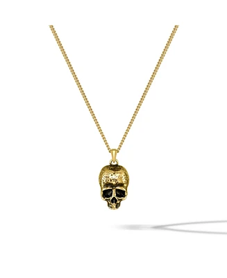 Memento Mori Pendant - Gold