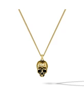 Memento Mori Pendant - Gold