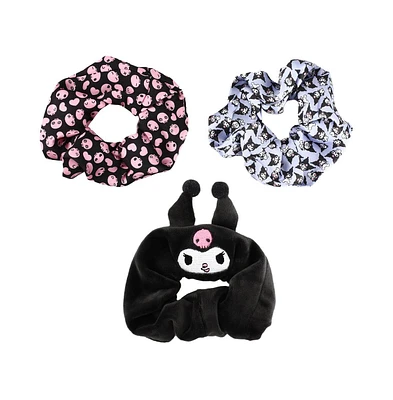 Sanrio Kuromi Scrunchy 3-Pack