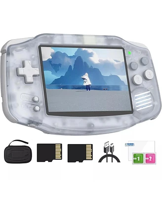 Retro Handheld Game Console, 3.4 Inch Ips Screen, 64GB Storage, 5532 Pre-Installed Games, WiFi, Hdmi