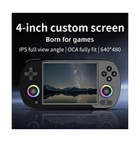 RG40XX H Handheld Game Console Retro Gaming Console 4.0'' Ips Screen 128G Tf Card Pre-Installed Games Supports 5G WiFi Bluetooth Hdmi