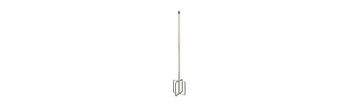 Bon 15-393 Egg Beater Mixer - Plated 5-inch Diameter - 30-inch Hex Shaft