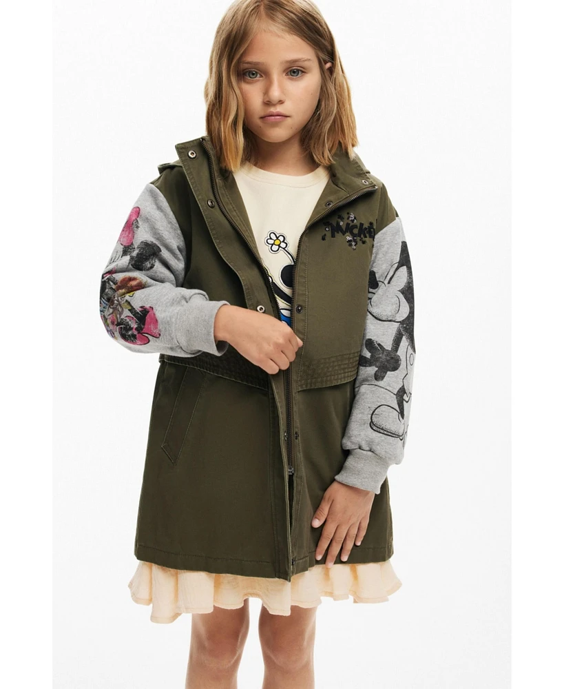 Desigual Girls Girls's Disney combined parka