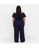 City Chic Plus Serene Jumpsuit