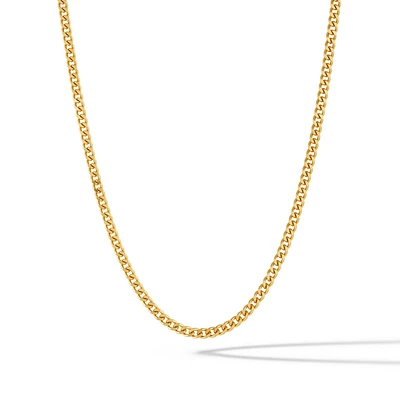Curb Chain Necklace, 5MM
