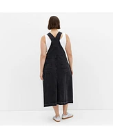 City Chic Plus Pinafore Midi Dress