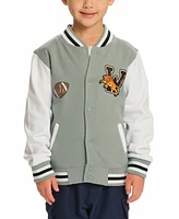 Sovereign Code Toddler Boys Blocked Varsity Jacket