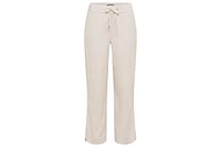 Olsen Women's Mona Fit Pull-On Linen Blend Pant