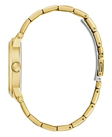 Guess Women's Analog Gold-Tone Stainless Steel Watch, 36mm
