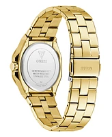 Guess Women's Analog Gold-Tone Stainless Steel Watch, 34mm