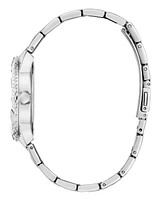 Guess Women's Analog Silver Tone Stainless Steel Watch, 36mm