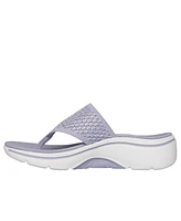 Skechers Women's Martha Stewart: Go Walk Arch Fit 2.0 - Illuminating Sandals from Finish Line