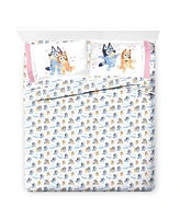 Bluey Striped Bed Set Twin