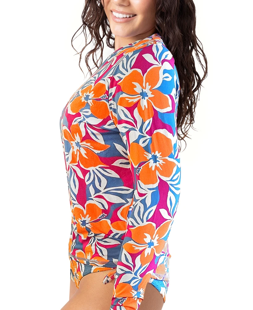 Roxy Juniors' Topanga Canyon Sea Skipping Rashguard