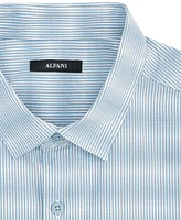 Alfani Men's Textured Stripe Shirt, Exclusively at Macy's