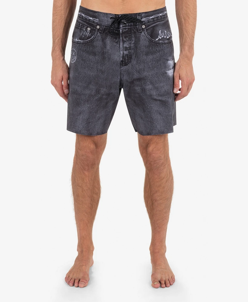 Hurley Men's Phantom Denim 18 Boardshorts