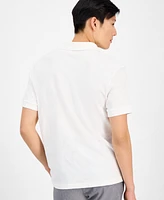 Alfani Men's Geo-Pattern Polo Shirt, Exclusively at Macy's