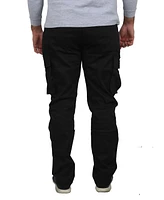 Blu Rock Men's Flex Stretch Cargo Pants