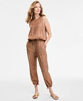 Nautica Jeans Women's Drawstring Pull-On Utility Pants