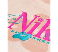 Nike Baby Girls Wild Flower T-Shirt & Dri-fit Scooter, 2 Piece Set