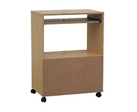 Kings Brand Furniture Byron 2-Door Kitchen Microwave Cart