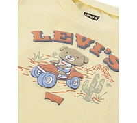 Levi's Baby Boys Four Wheeler T-Shirt & Denim Shorts, 2 Piece Set