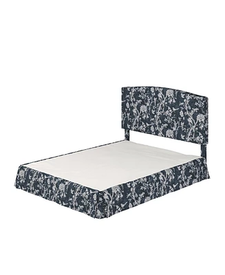 Modern Justus Upholstered Platform Bed-qb