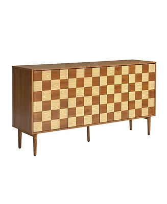 Comtemporary Bennett 61"Wide Sideboard