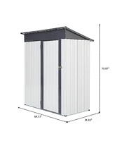Mondawe Outdoor Storage Lifter Shed 5X3X6Ft Outdoor Storing Tools