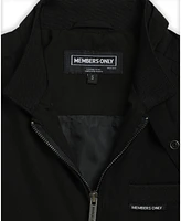 Members Only Women's Mini Cropped Racer Jacket