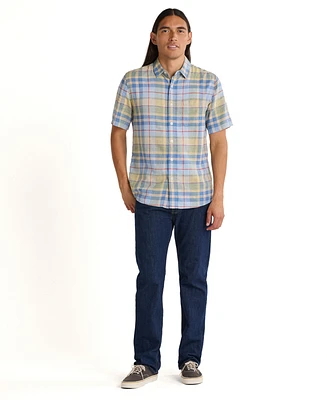 Pendleton Men's Short Sleeve Linen Dawson Shirt