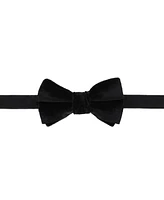 Trafalgar Men's Poirot Velvet Solid Colored Bow Tie