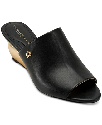 Donna Karan New York Women's Slide Wedge Sandals