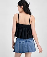 Self Esteem Juniors' Cotton Babydoll Tank