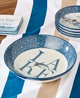 Certified International Wake At The Lake Serving Bowl