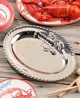 Certified International Silver Plated Lobster Oval Platter