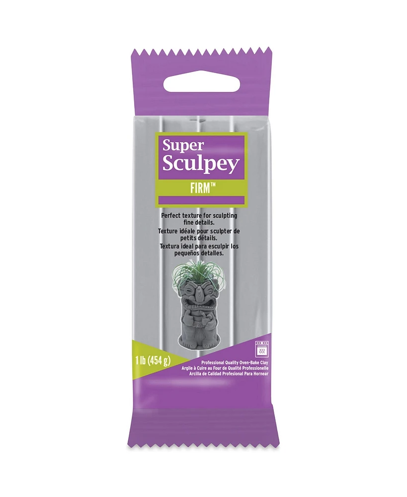 Super Sculpey Firm Clay: Gray