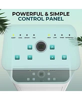 Cowsar 10,000 Btu Air Conditioner cool Up to 450 Sq.Ft, 4 Modes Portable Ac Unit with 24Hrs Timer/Led Display/Remote Control/Installation Kits, Ac Uni