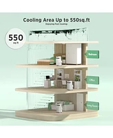Cowsar 12,000 Btu Portable Air Conditioners Cool Rooms up to 550 Sq.ft, 46dB Quiet, Portable Ac with Cool&Fan&Dehumidifier&Sleep, Remote Control for H