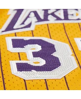Mitchell & Ness X Dannijo Women's Yellow Magic Johnson Los Angeles Lakers Fashion Cropped Basketball Jersey