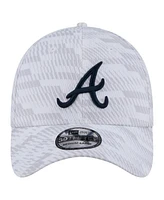New Era Men's White Atlanta Braves Graded 39THIRTY Flex Hat
