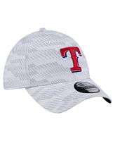 New Era Men's White Texas Rangers Graded 39THIRTY Stretch Fit Hat