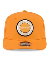 New Era Men's Orange McLaren F1 Team Adventure Circle 9SEVENTY Stretch Snap Hat