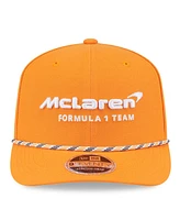 New Era Men's Orange McLaren F1 Team Multi-Rope 9SEVENTY Stretch snap Hat