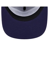 New Era Men's Navy Tampa Bay Rays Team Text Golfer Snapback Hat