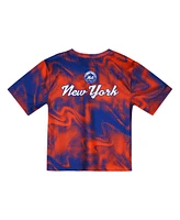 Outerstuff Toddler Orange/Royal New York Mets Pinch Hitter Infielder T-Shirt and Shorts Set
