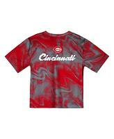 Outerstuff Toddler Gray/Red Cincinnati Reds Pinch Hitter Infielder T-Shirt and Shorts Set