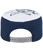 New Era Men's Navy Dallas Cowboys Throwback Retro Painter Snapback Hat