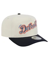 New Era Men's White Detroit Tigers Team Scribble Golfer Adjustable Hat