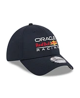 New Era Men's Navy Red Bull Racing Perforated 39THIRTY Flex Hat